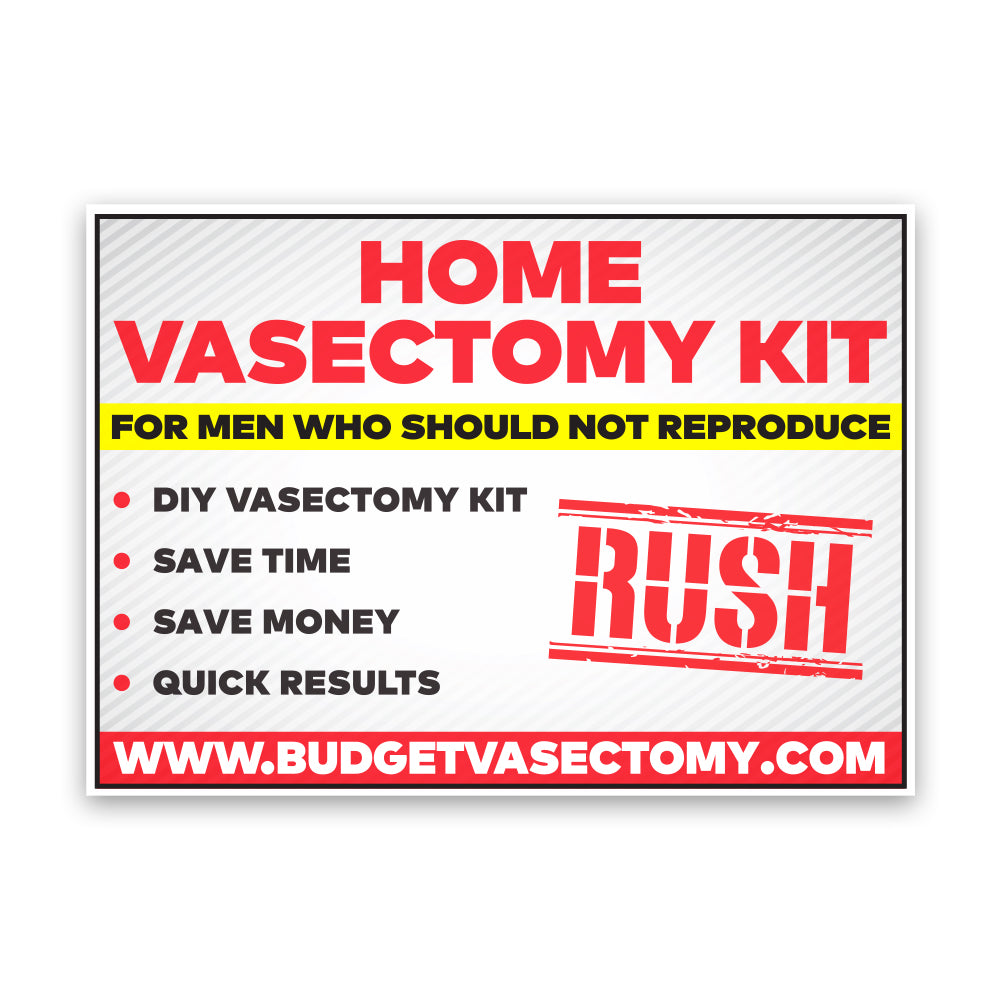 Prank Gift Boxes, Inc. DIY At-Home Vasectomy Kit! Prank Box for Adult or Kids! Prank Gift Box / Includes A Free Blotto Drinking Card GAME!!