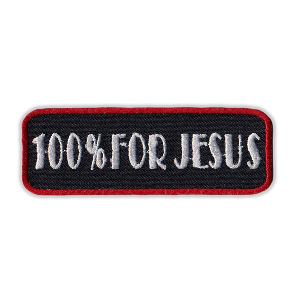 Patch - 100% For Jesus