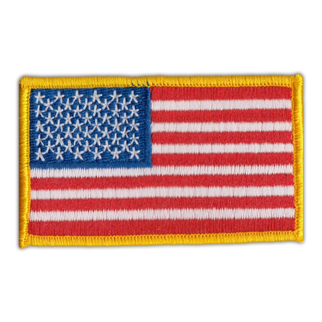 Patch - United States Flag USA - Red, White, Blue