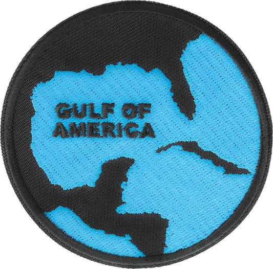 Gulf Of America Patch, Gulf of Mexico, Sew-On/Iron-On, 3