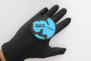 Gulf Of America Patch, Gulf of Mexico, Sew-On/Iron-On, 3