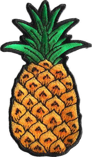 Patch (Iron-On/Sew-On) Pineapple Patch, Fruit, Island, Childrens Patch, Backpack 2