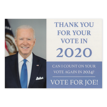 Prank Postcards (Joe Biden Vote)