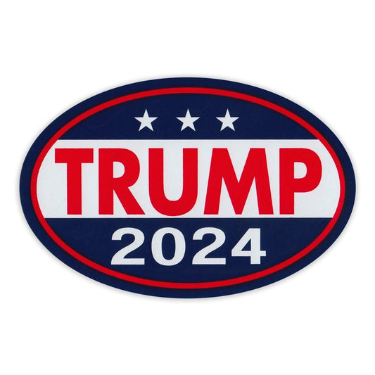 Magnet, Oval, Political Campaign Magnet, Donald Trump 2024, 6