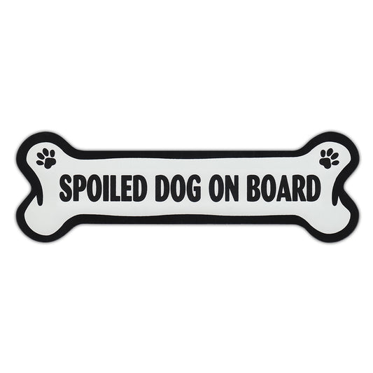 Magnet, Dog Bone, Spoiled Dog On Board, 7
