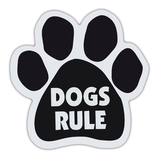 Magnet, Dog Paw, Dogs Rule, 5.5