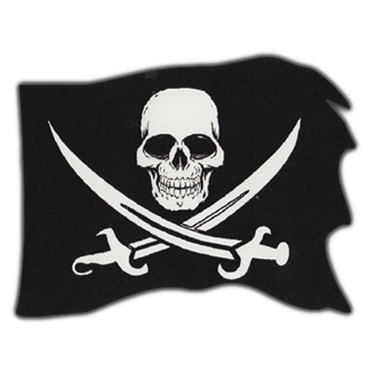 Sticker, Bumper Sticker, Pirate Flag, 4