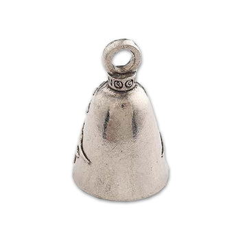 Guardian Bell, Metal, World's Greatest Biker Grandpa, Motorcycle Good Luck Bell, .75
