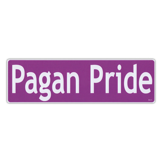 Sticker, Bumper Sticker, Pagan Pride, 10