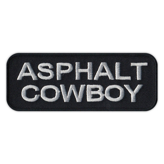 Patch, Embroidered Patch, Asphalt Cowboy, 4