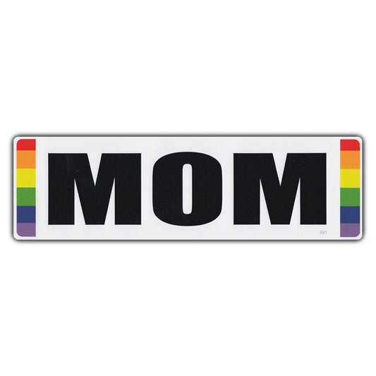 Sticker, Bumper Sticker, Gay Mom, 10
