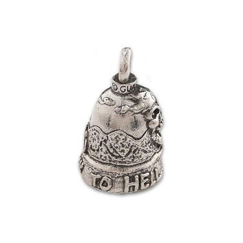 Guardian Bell, Metal, Highway To Hell, Skull Road, Motorcycle Good Luck Bell, .75
