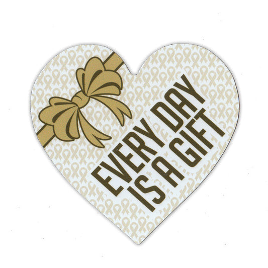 Magnet, Childhood Cancer Support Heart, 4.25