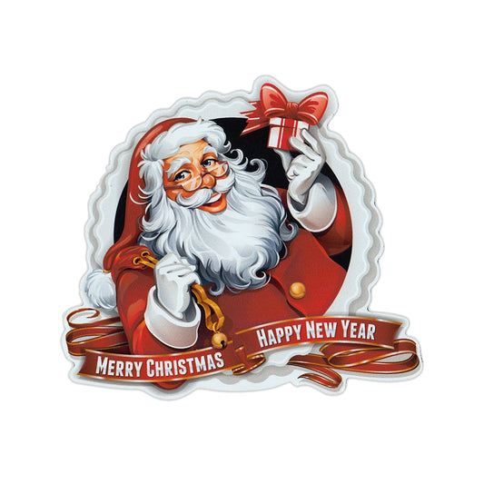 Magnet, Merry Christmas Happy New Year, 4.5