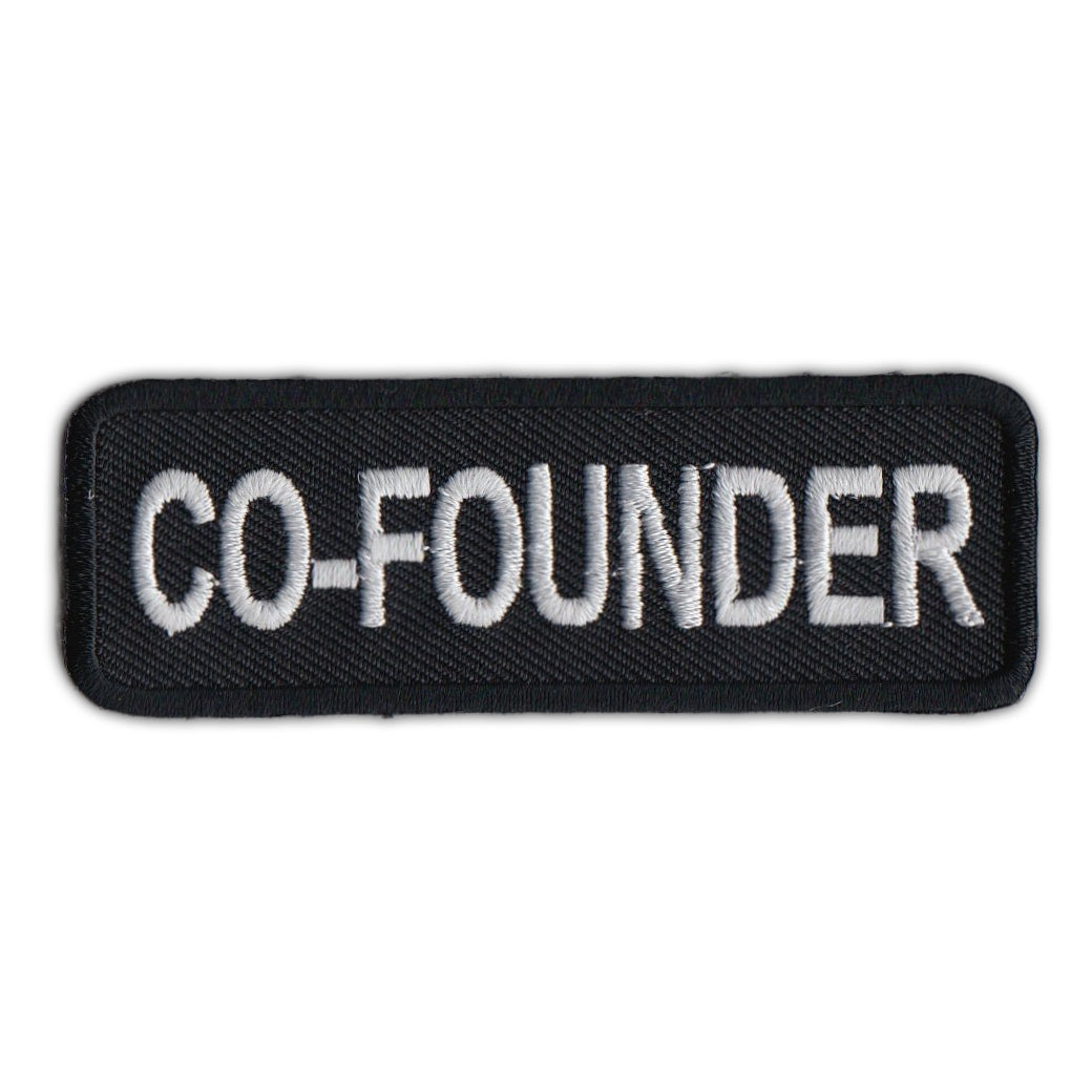 Patch - Motorcycle Biker Jacket/Vest Patch - Co-Founder