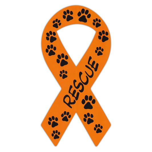 Magnet, Ribbon, Rescue (Orange), 4