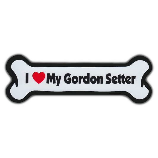 Magnet, Dog Bone, I Love My Gordon Setter, 7