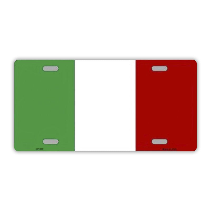 Italian Flag Plate