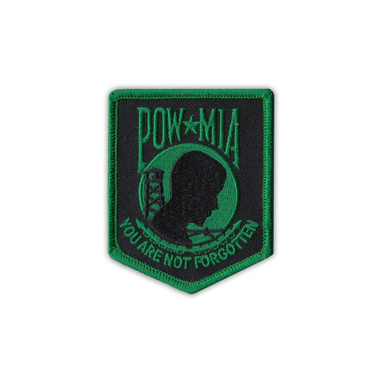 Patch, Embroidered Patch, POW MIA You Are Not Forgotten (Green), 2.5