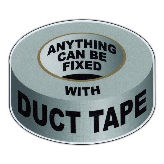 Magnet, Anything Can Be Fixed With Duct Tape, 4