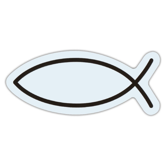 Magnet, Ichthys (White), 6
