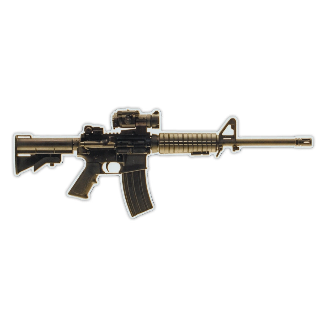 Magnet - AR-15 Rifle (9.5" x 3.5")