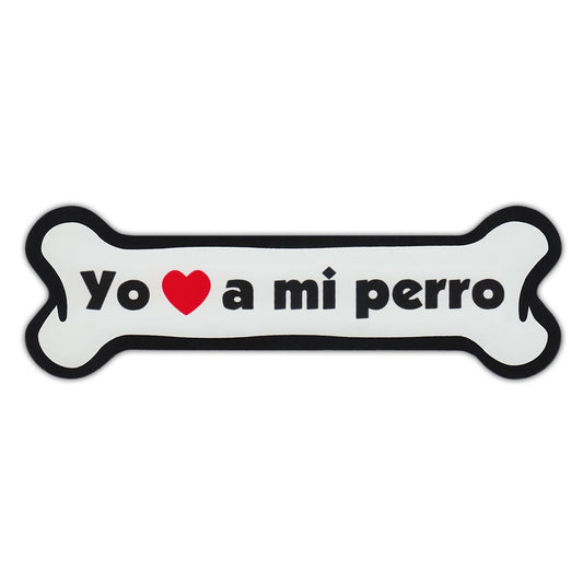 Magnet, Dog Bone, Yo Amor A Mi Perro, Spanish, 7