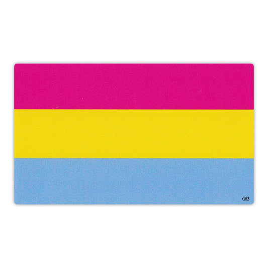 Sticker, Bumper Sticker, Pansexual Pride Flag, 5