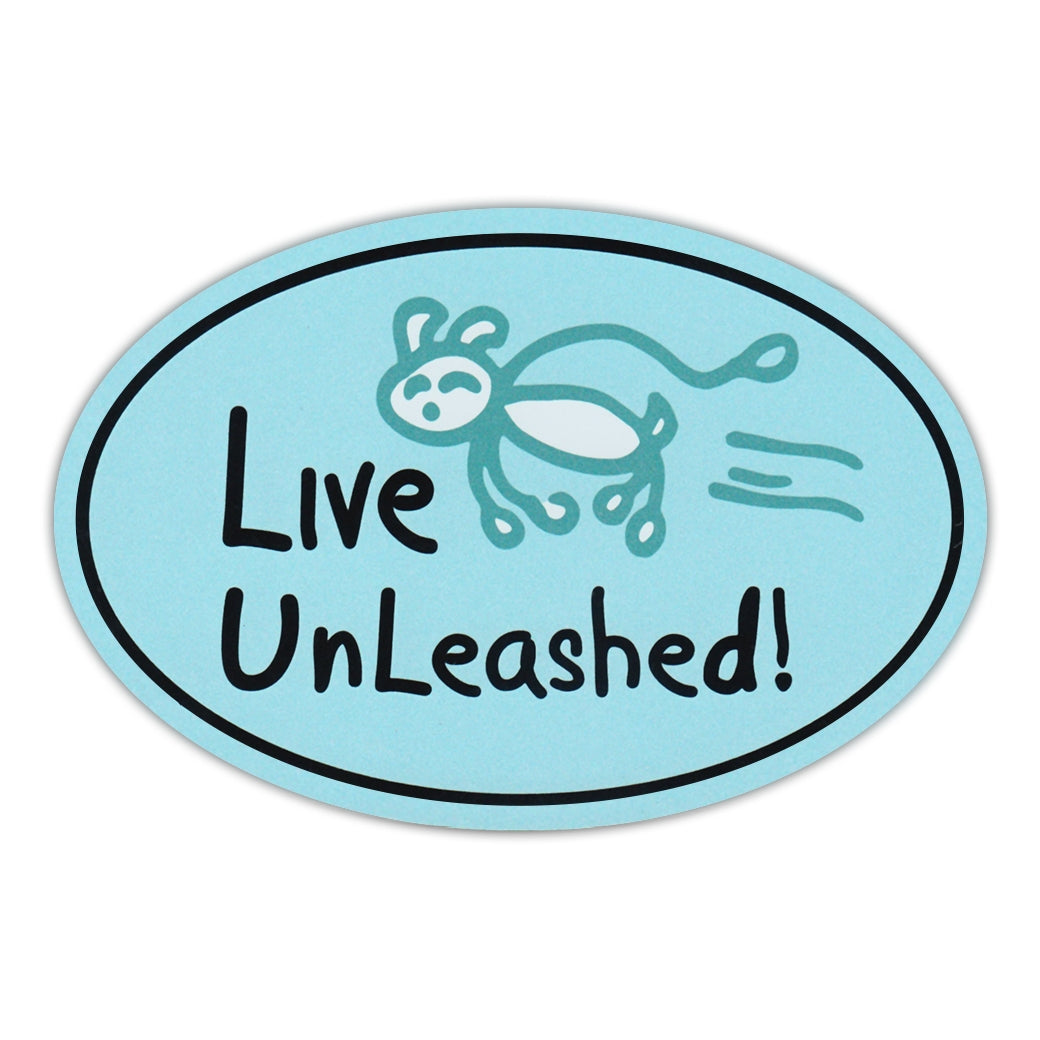 Oval Magnet - Live Unleashed