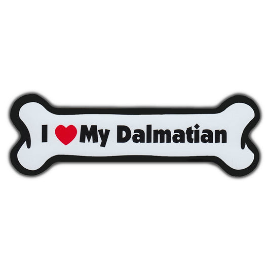 Magnet, Dog Bone, I Love My Dalmatian, 7