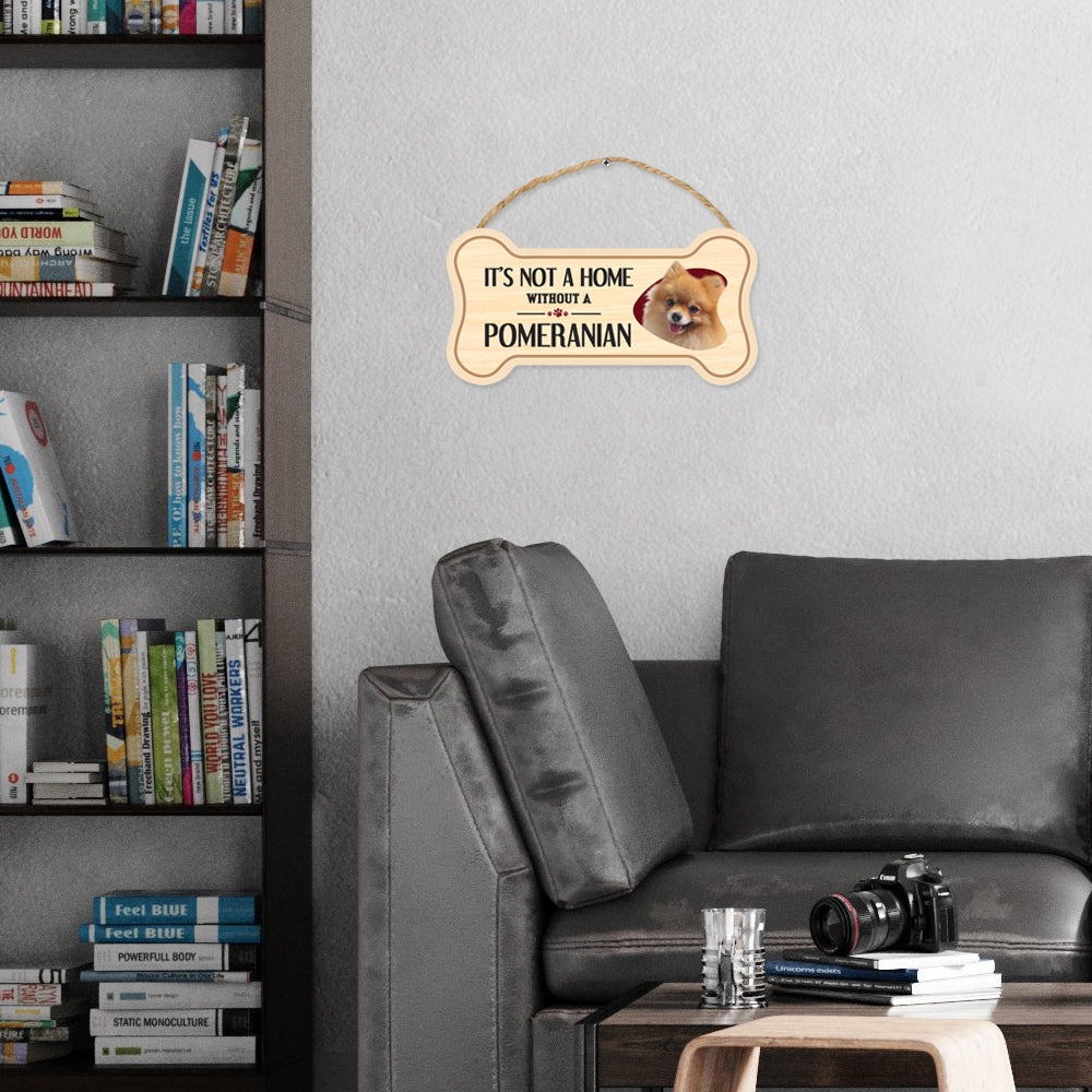 Dog Bone Sign - Living Room Scene