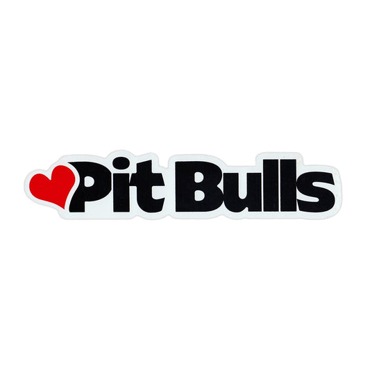 Magnet, Word Magnet, Love Pit Bulls, 1.5