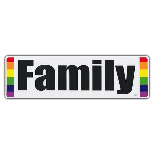 Sticker, Bumper Sticker, Gay Family, 10