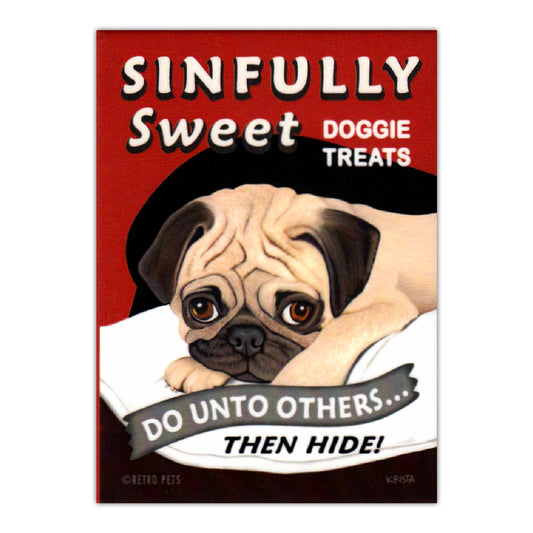 Magnet, Refrigerator Magnet, Sinfully Sweet Doggie Treats, 2.5