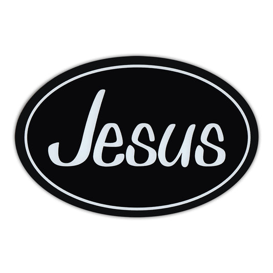 Magnet, Oval, Jesus, 6