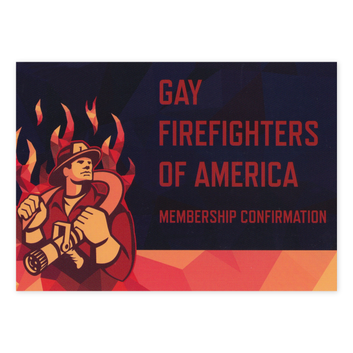 Prank Postcards (Gay Firefighter)
