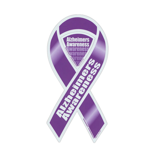 Magnet, Ribbon, Alzheimer's Awareness, 4