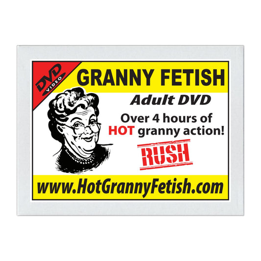 Fake DVD For Pranks, Granny Fetish, Send Directly To The Person You Want To Embarrass (100% Anonymous)
