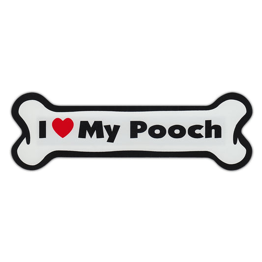 Magnet, Dog Bone, I Love My Pooch, 7