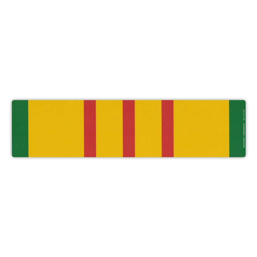 Magnet - Vietnam War Service Ribbon (10" x 2.5")