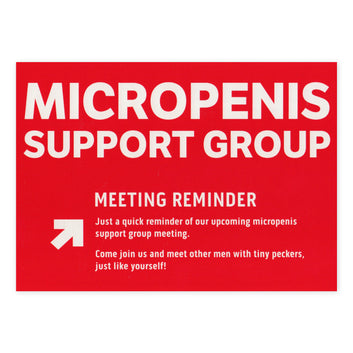 Prank Postcards (Micropenis Support)