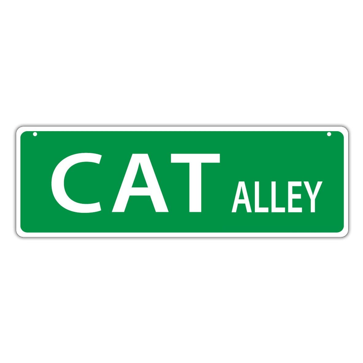 Street Sign - Cat Alley