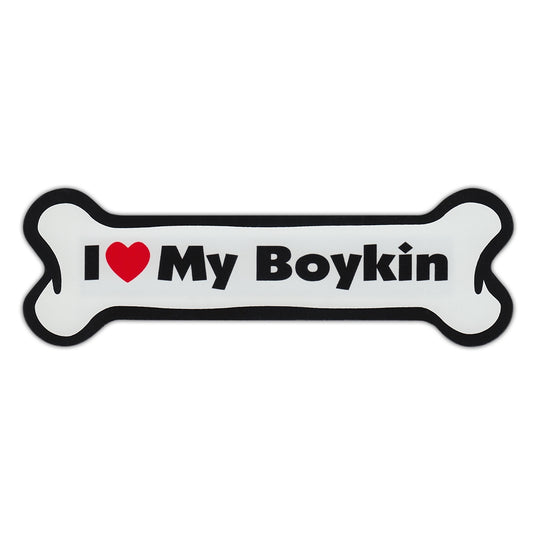 Magnet, Dog Bone, I Love My Boykin, 7