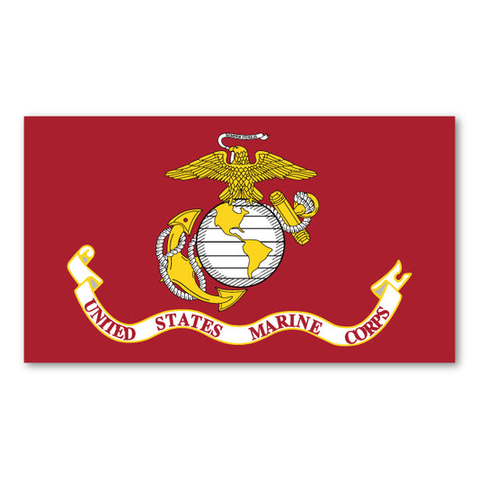 Magnet, USMC Flag, United States Marine Corps, 7