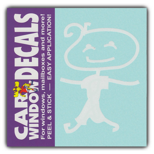 Decal, Window Decal, Little Boy, 2.5