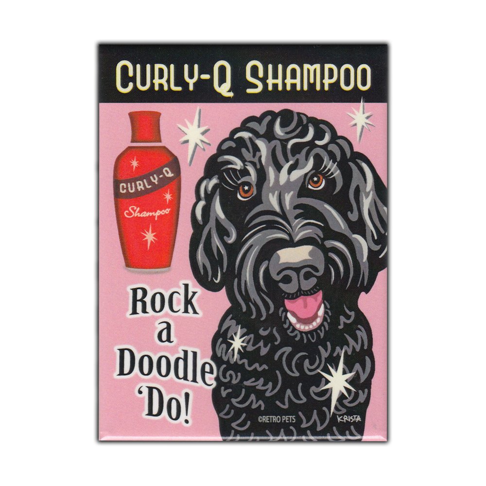 Refrigerator Magnet - Curly-Q Shampoo