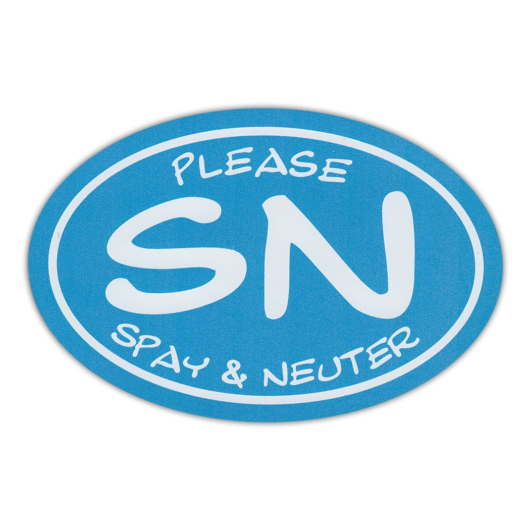 Oval Magnet - Please Spay & Neuter