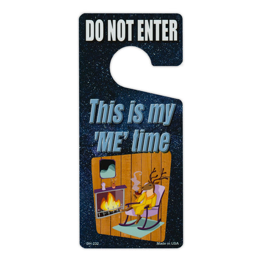 Door Knob Hanger, Metal, Do Not Enter, This is my Me time, 4