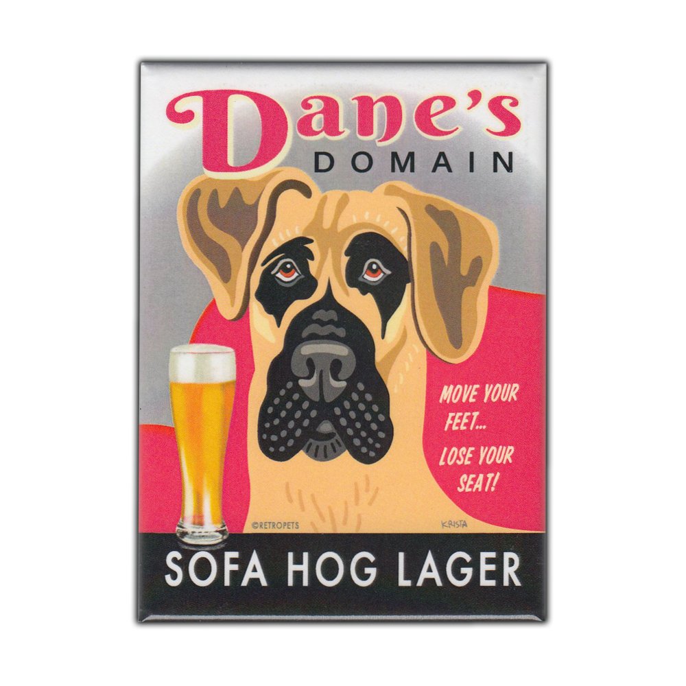 Refrigerator Magnet - Dane's Domain Lager