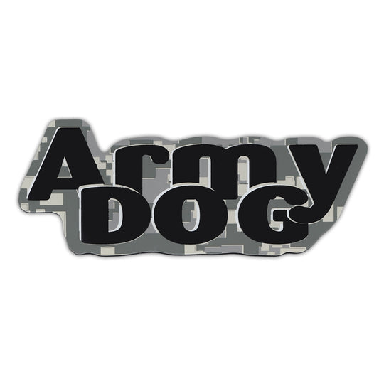 Magnet, Word Magnet, Army Dog, 2.25